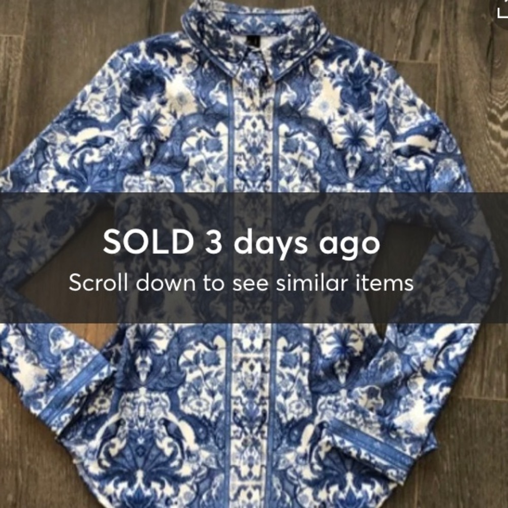 CHINOISERIE LONG SLEEVE BUSINESS TIME SHIRT - Picture 1 of 11